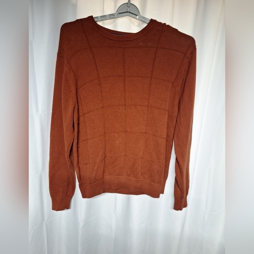 Saddlebred Men's Rust Crewneck Sweater